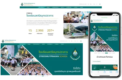 1001click portfolio project ผลงาน website